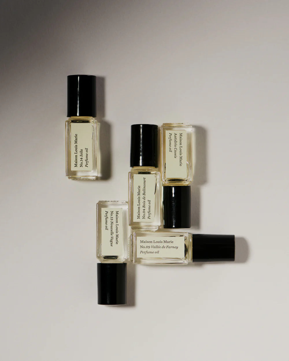 Mini oil perfume set