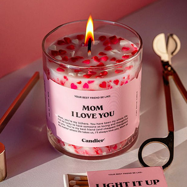Candle - MOM I LOVE YOU