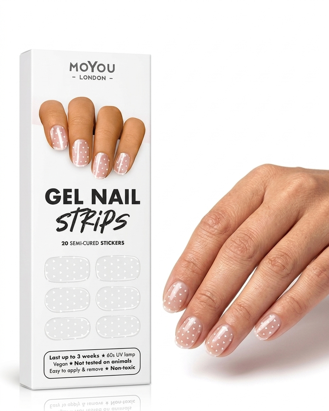 MoYou London — Heart To Get gel nail strips
