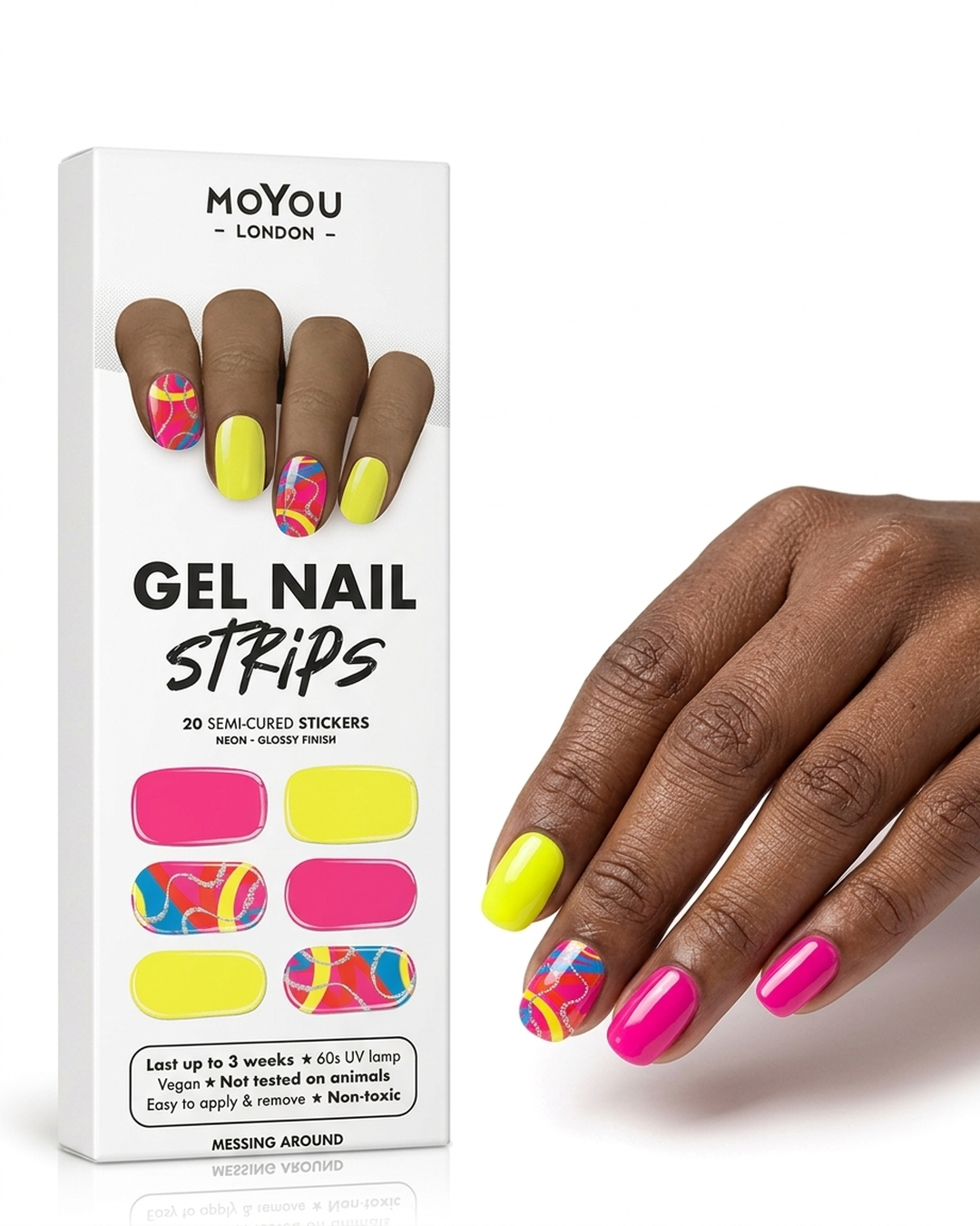 MoYou London — Messing Around gel nail strips