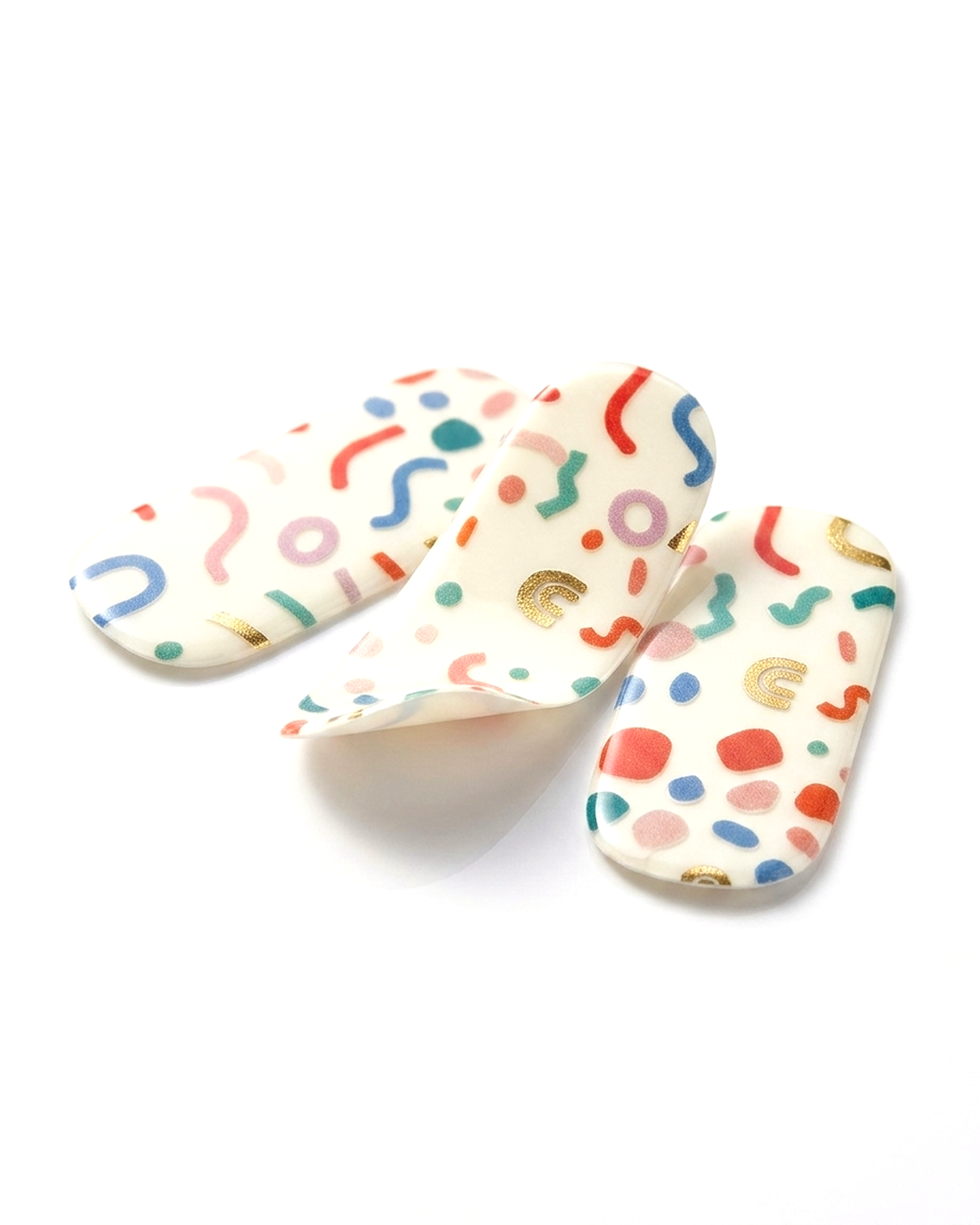 Confetti Dip strips close-up — MoYou London