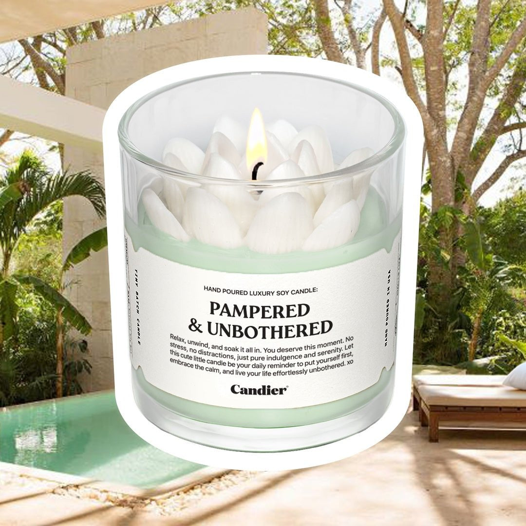 Candle - PAMPERED & UNBOTHERED SPA