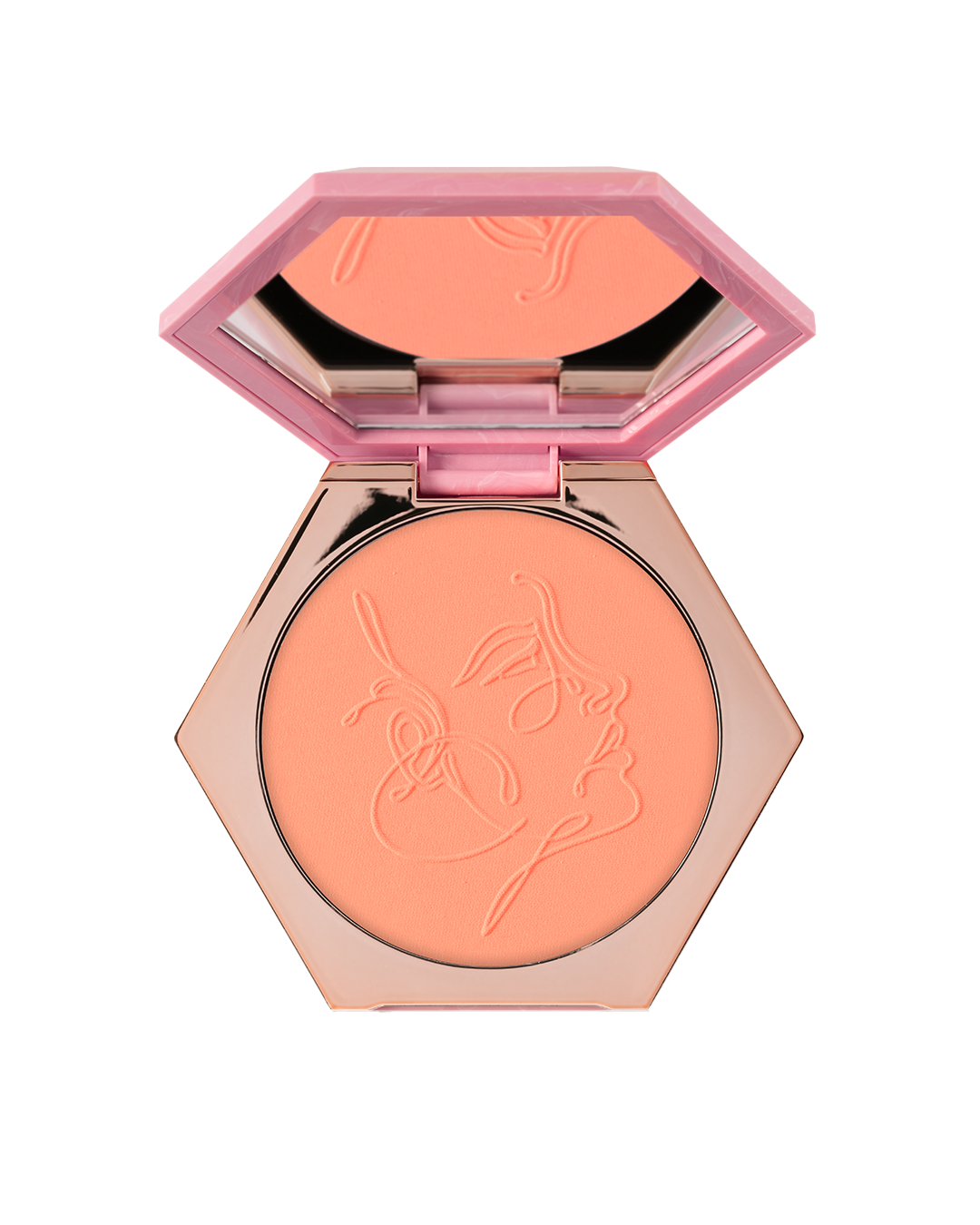 סומק באריזה גיאומטרית מסוגננת